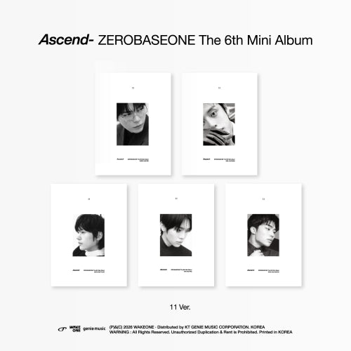 ZEROBASEONE - Ascend [11 Ver.]