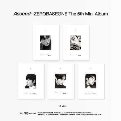 ZEROBASEONE - Ascend [11 Ver.]