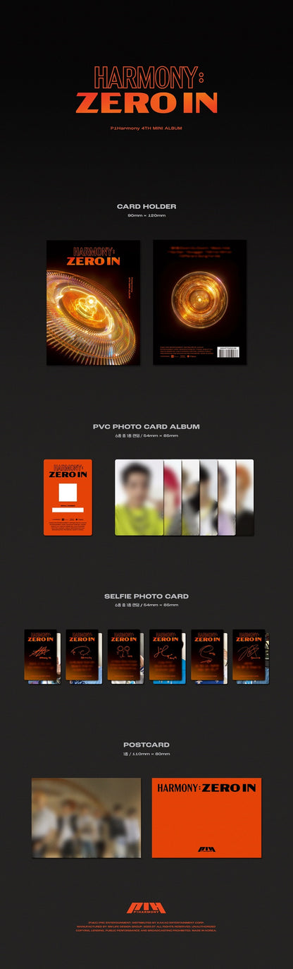 P1Harmony - HARMONY : ZERO IN (4th Mini Album) [Platform Ver.]