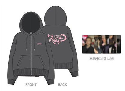 BBANGYA | STRAY KIDS - 'DO IT' Pop-Up Store Zip-Up Hoodie
